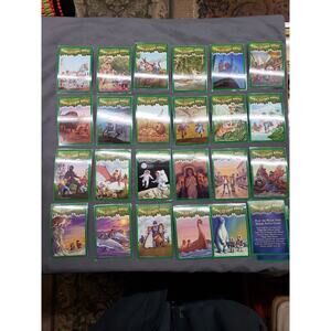 Magic Tree House Fun Trivia Card Game. All 23 Cards Laminated & 2 Instructions